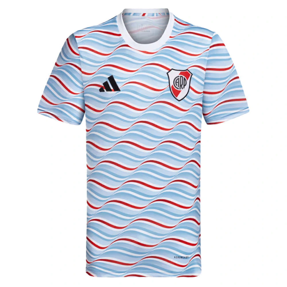 Remera Pre Partido Hombre adidas River Plate